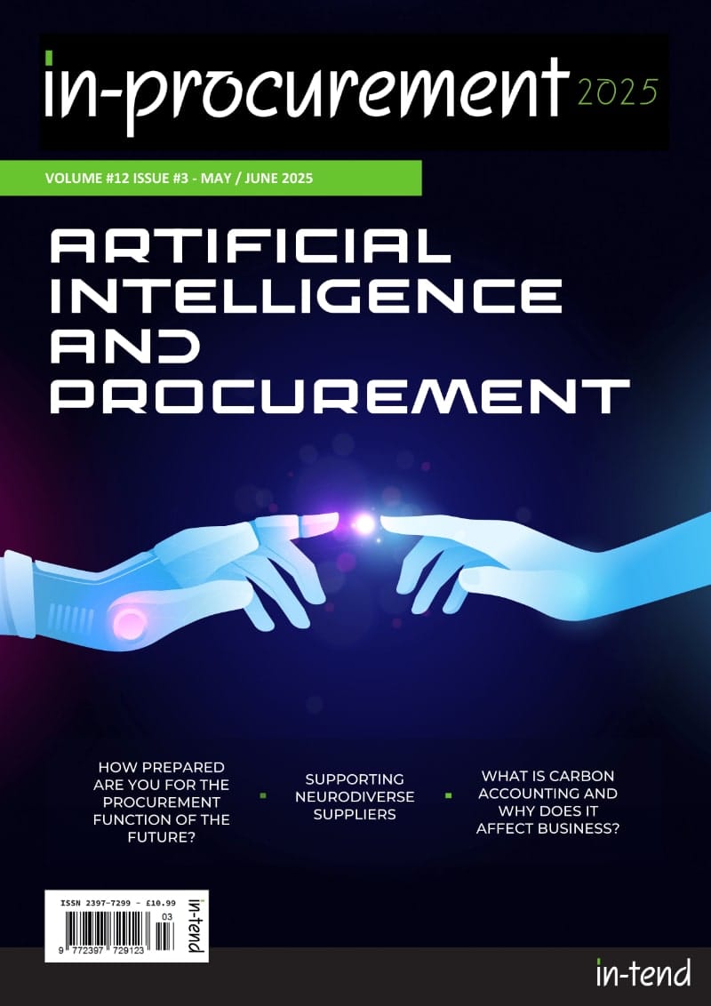 The front cover of our latest edition of In-procurement magazine